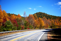 Fall Colors in the Deep Gap Area of Clay County, NC, Oct. 5, 2012