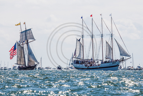 The Pride of Baltimore II and the Windy