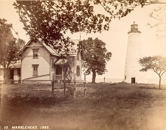 Marblehead Lighthouse, 1885
