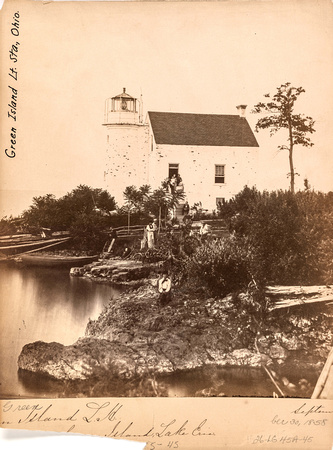 1st Green Island Lighthouse, 1858