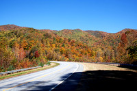 Fall Colors in the Deep Gap Area of Clay County, NC, Oct. 17, 2012