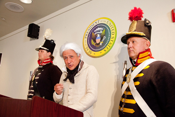 President James Madison Making the Declaration of War