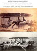 Put-in-Bay Dock, 1865 and 1872