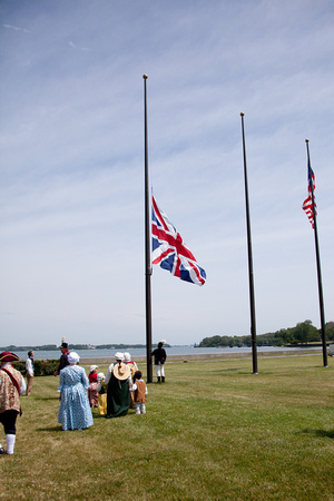 The Lowering of the British Flag